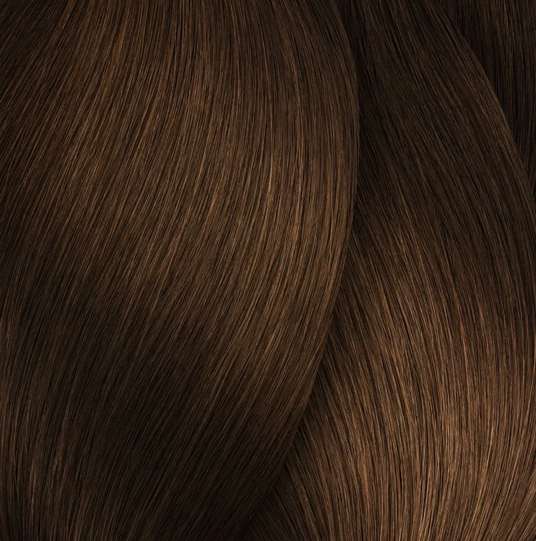 a close up of a brown hair texture