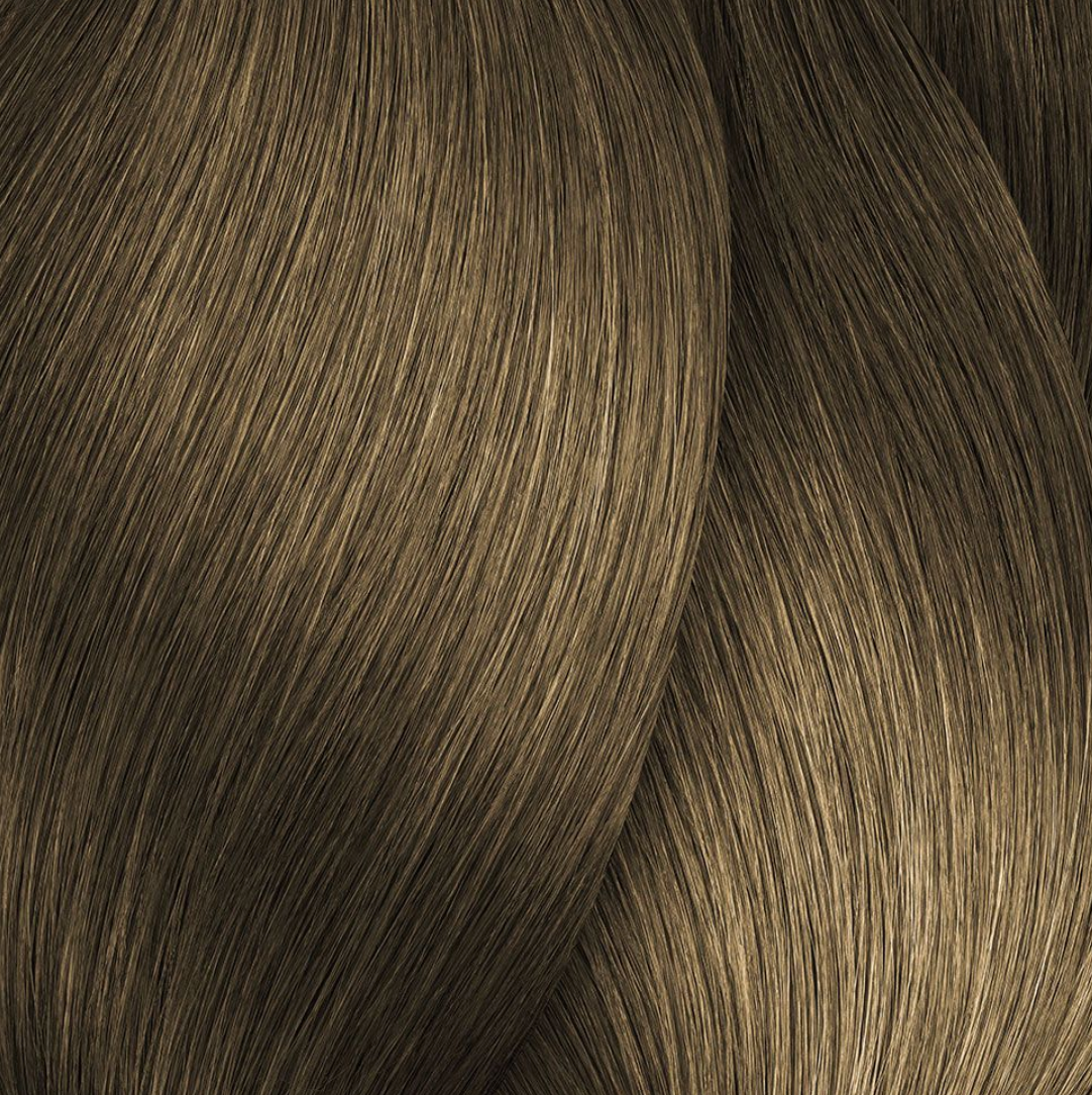 a close up of a brown hair texture