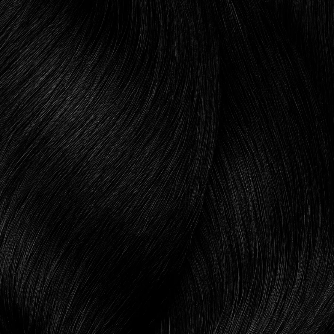 a close up of a black hair texture