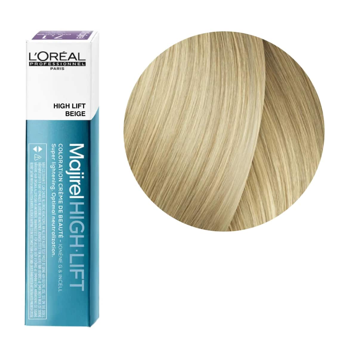 L'Oreal Majirel High Lift Hair Dye - Ultimate Transformation for Luminous Platinum Blondes & Gray Hair Coverage