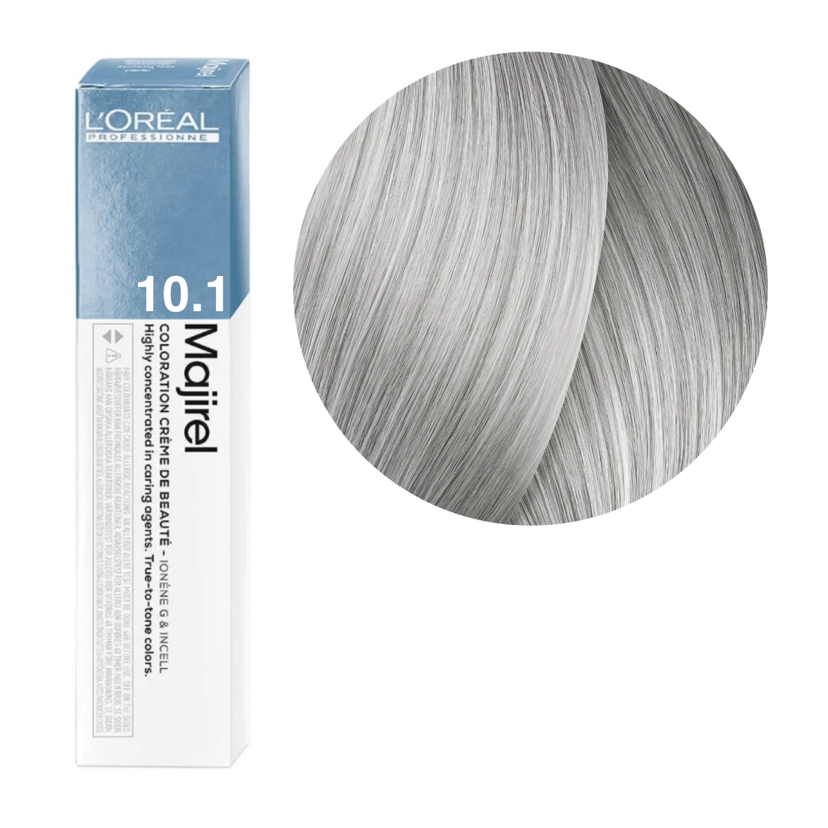 a box of lorel hair colour 10.1on a white background