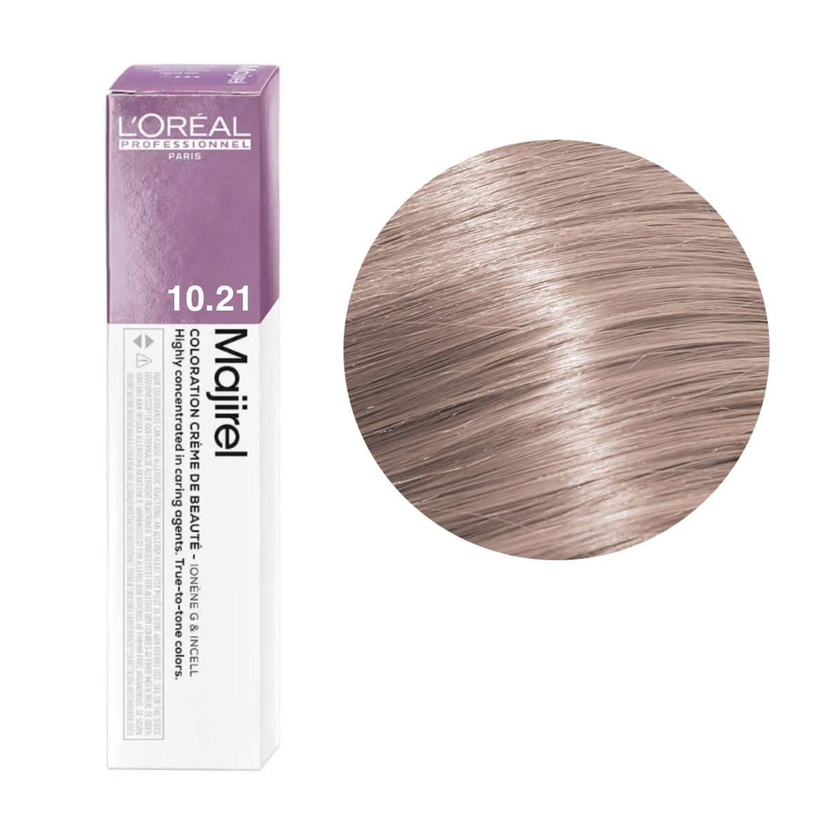 Majirel 10.21 Lightest Iridescent Ash Blonde