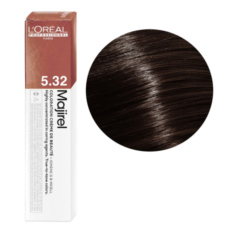 Majirel 5.32 Light Golden Iridescent Brown