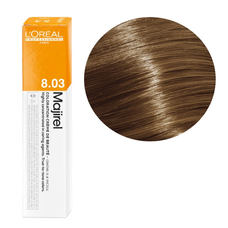 Majirel 8.03 Light Natural Golden Blonde