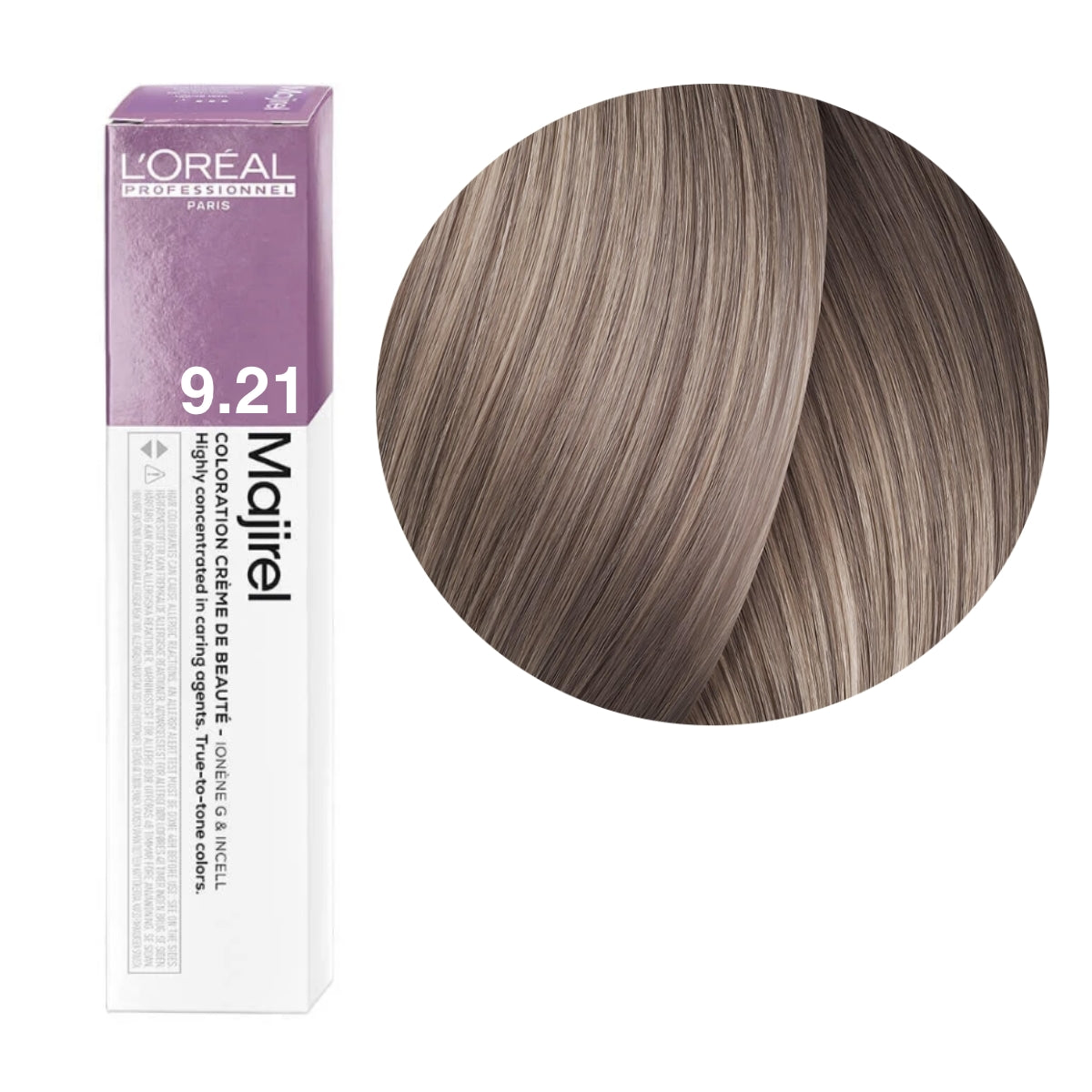Majirel 9.21 Very Light Iridesent Ash Blonde