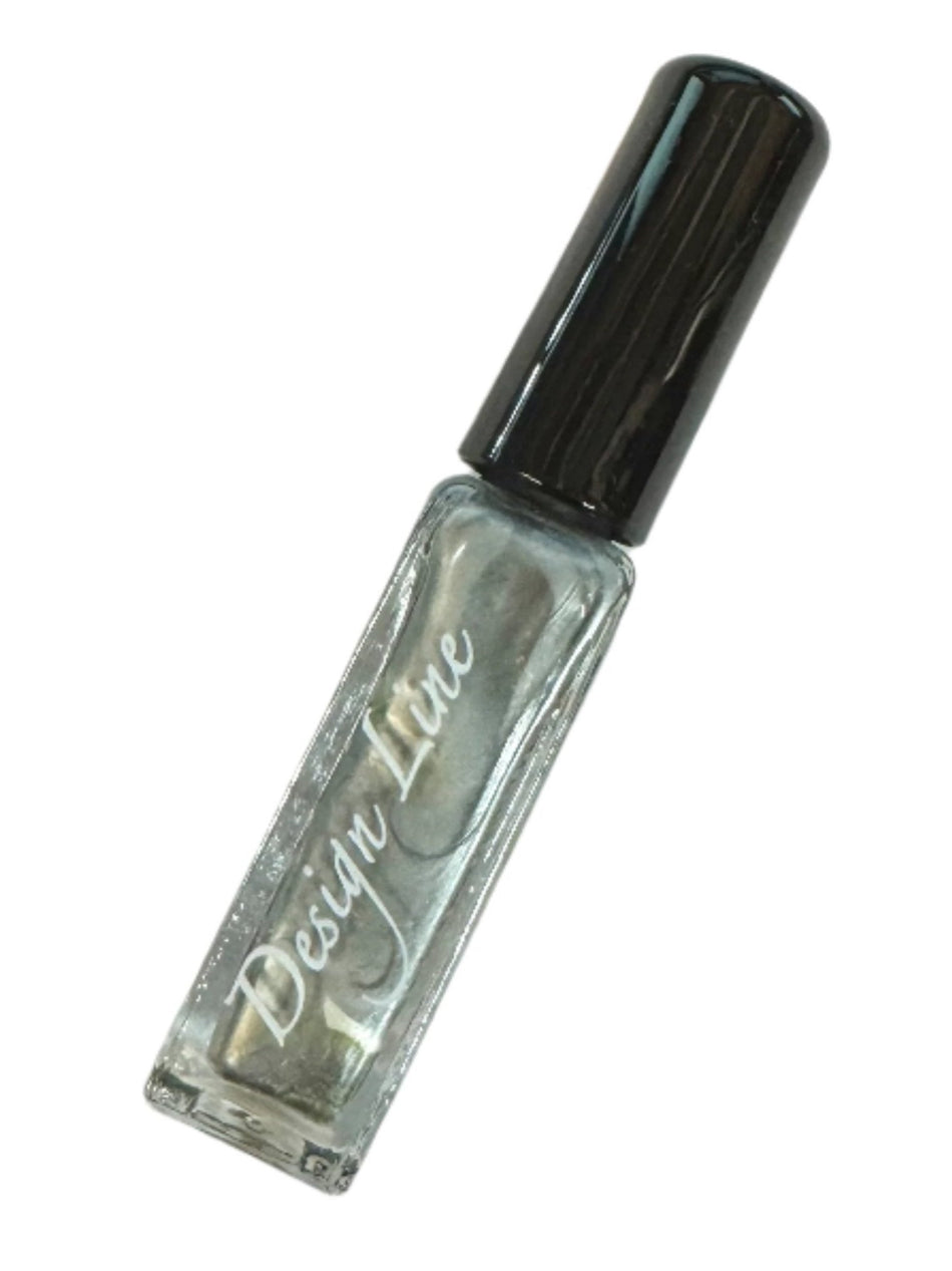 Silver Nail Art