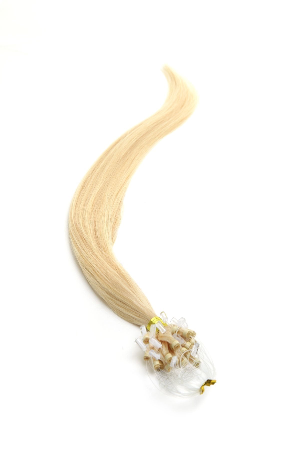 Micro Ring Hair Extensions | 22 inch Blondest Blonde (60) - Beauty Hair Products LtdHair Extensions
