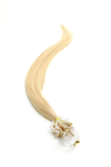 Micro Ring Hair Extensions | 22 inch Blondest Blonde (60) - Beauty Hair Products LtdHair Extensions