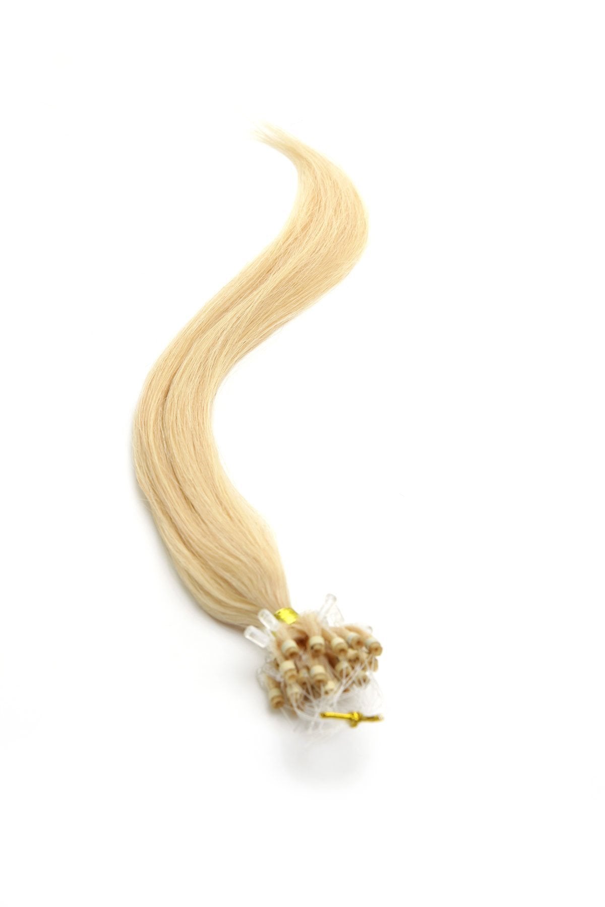Micro Ring Hair Extensions | 22 Inch | Colour 22 Blondie Blonde - beautyhair.co.ukHair Extensions