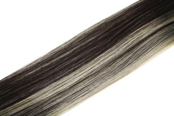 Single Weft Clip in Hair 18" Black & White 1B/22 - Beauty Hair Products LtdHair Extensions