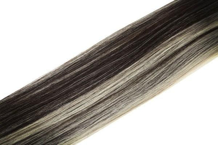 Single Weft Clip in Hair 18" Black & White 1B/22 - Beauty Hair Products LtdHair Extensions
