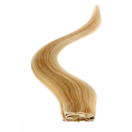 Single Weft Clip in Hair 18" Bronze / Starlight Blonde (27/613) - Beauty Hair Products LtdHair Extensions