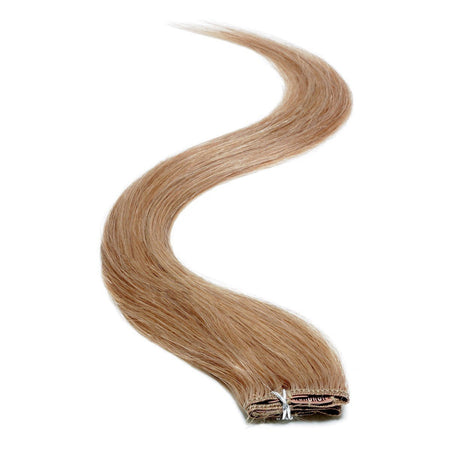Single Weft Clip in Hair 18" Light Brown 10 - Beauty Hair Products LtdHair Extensions