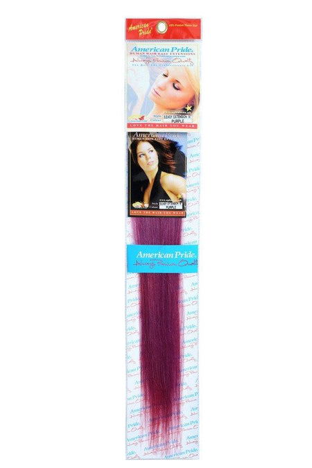 Single Weft Clip in Hair 18" PURPLE - Beauty Hair Products LtdHair Extensions