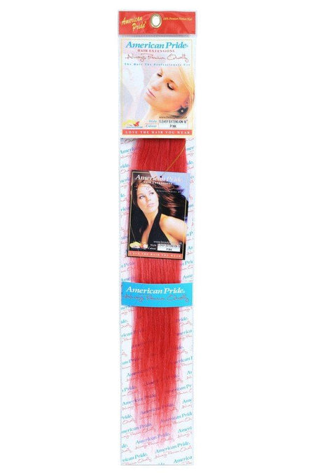 Single Weft Clip in Hair 18" RED - Beauty Hair Products LtdHair Extensions
