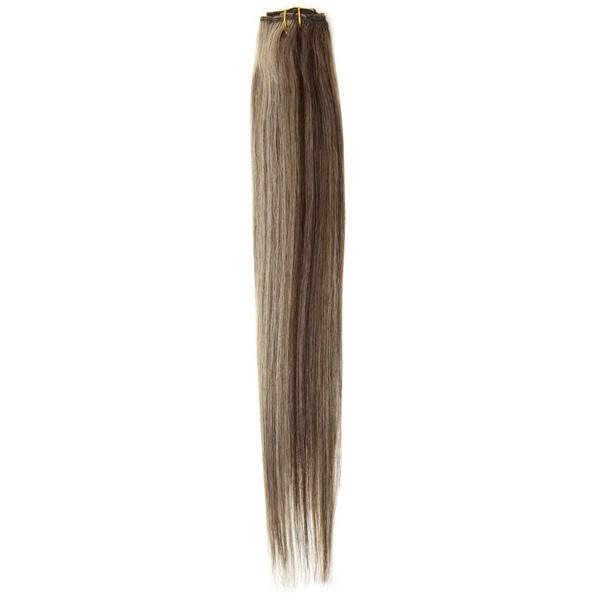 Single Weft Clip in Hair 18" Saturn Mix 6/4/14 - Beauty Hair Products LtdHair Extensions