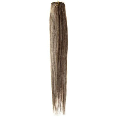 Single Weft Clip in Hair 18" Saturn Mix 6/4/14 - Beauty Hair Products LtdHair Extensions