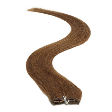 Single Weft Clip in Hair 18" Warm Brown 6 - Beauty Hair Products LtdHair Extensions