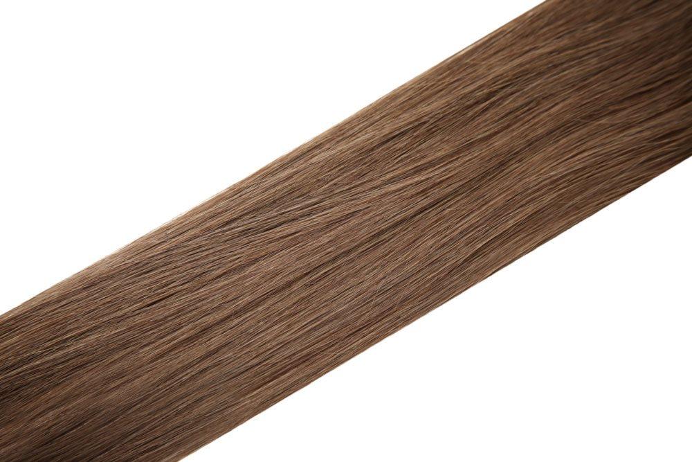 Single Weft Clip in Hair 18" Warm Brown 6 - Beauty Hair Products LtdHair Extensions