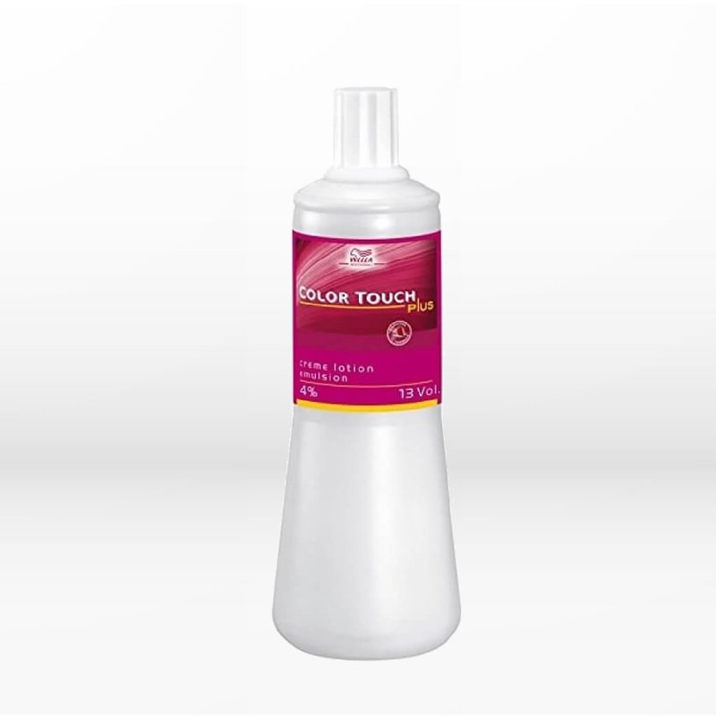a bottle of color touch on a white background