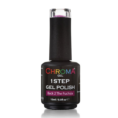 Chroma Gel 1 Step Gel Polish | Back 2 The Fuchsia No:86 - beautyhair.co.ukChroma Gel