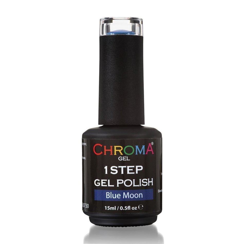 Chroma Gel 1 Step Gel Polish - Blue Moon No.90 - beautyhair.co.ukChroma Gel