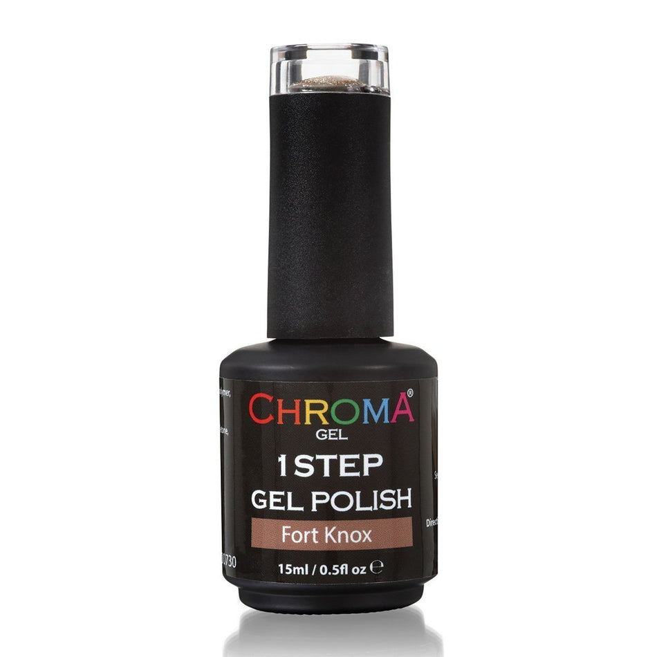 Chroma Gel 1 Step Gel Polish in Fort Knox No.92 - Long-Lasting and Easy Application - beautyhair.co.ukChroma Gel