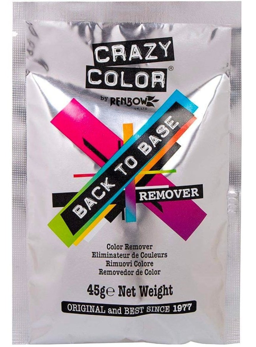 Crazy Color Back to Base Hair Colour Remover 45g - beautyhair.co.ukColour Remover