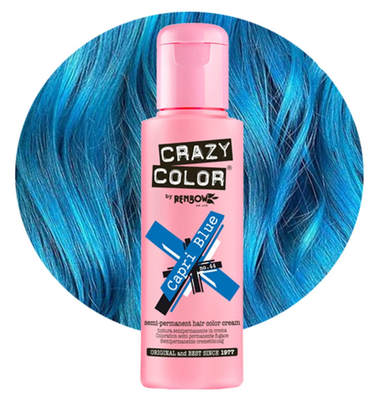 Crazy Color Semi Permanent Hair Colour Cream 100ml - beautyhair.co.uk Hair Colour