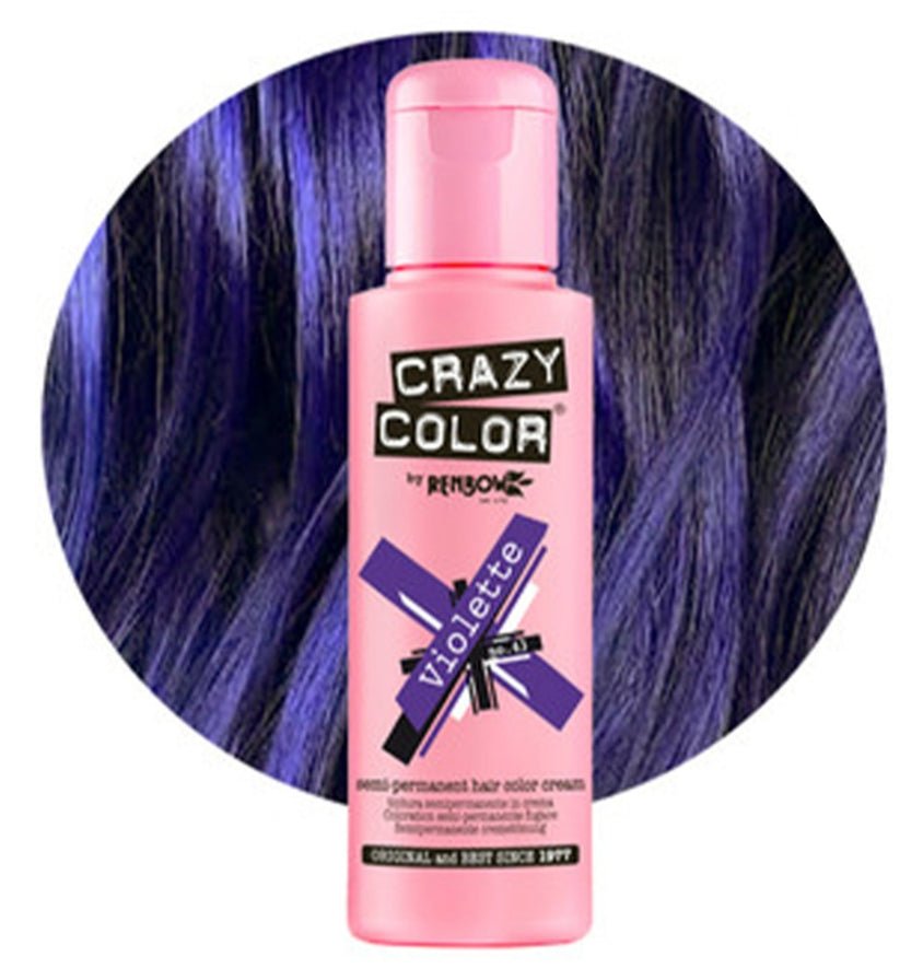 Crazy Color Semi Permanent Hair Colour Cream 100ml - beautyhair.co.uk Hair Colour