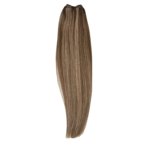 Euro Weave Weft 16 inch Human Hair Extensions - Seamless, Soft, & Shiny - beautyhair.co.uk