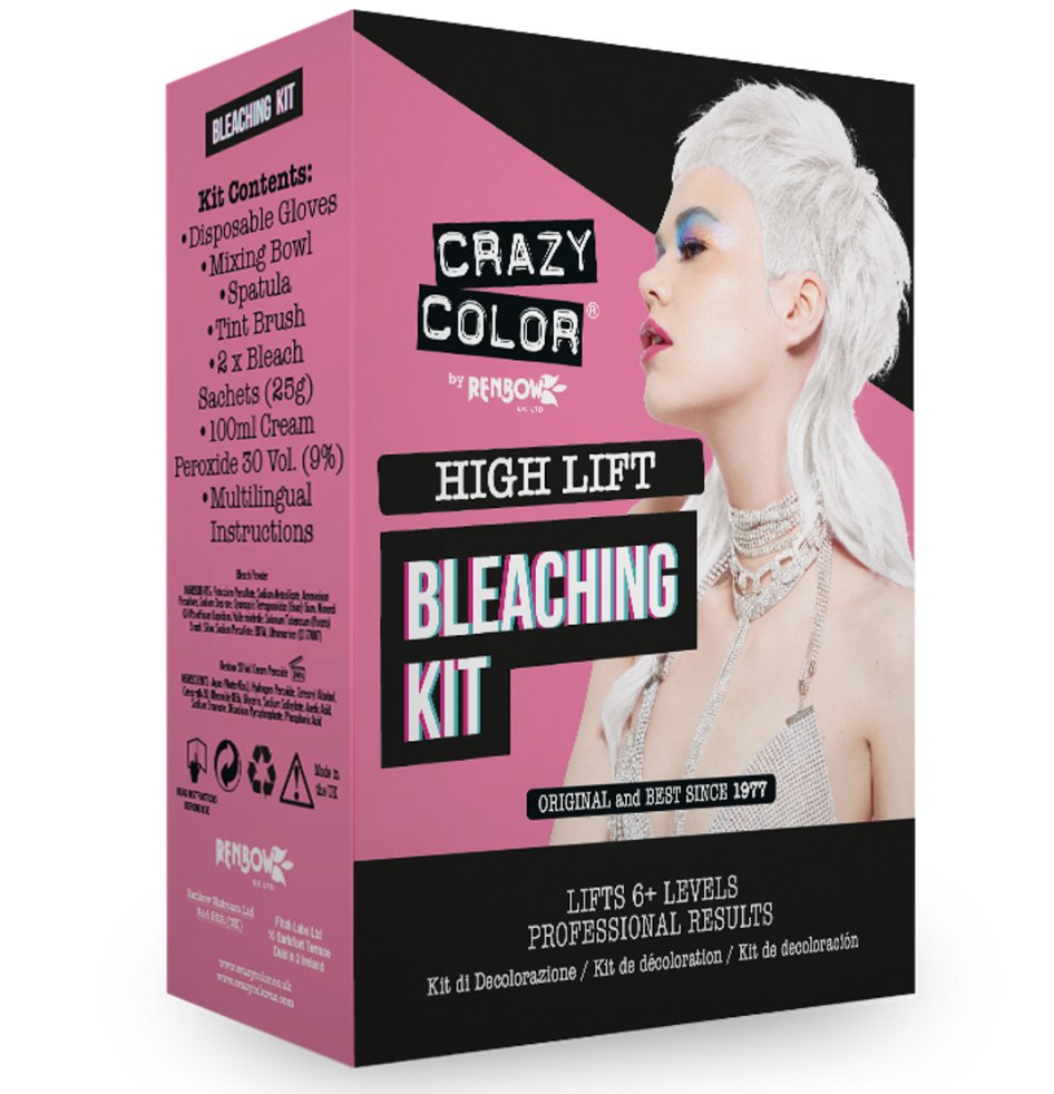 Crazy Colour High Lift Bleaching Kit - beautyhair.co.uk Hair Bleaching