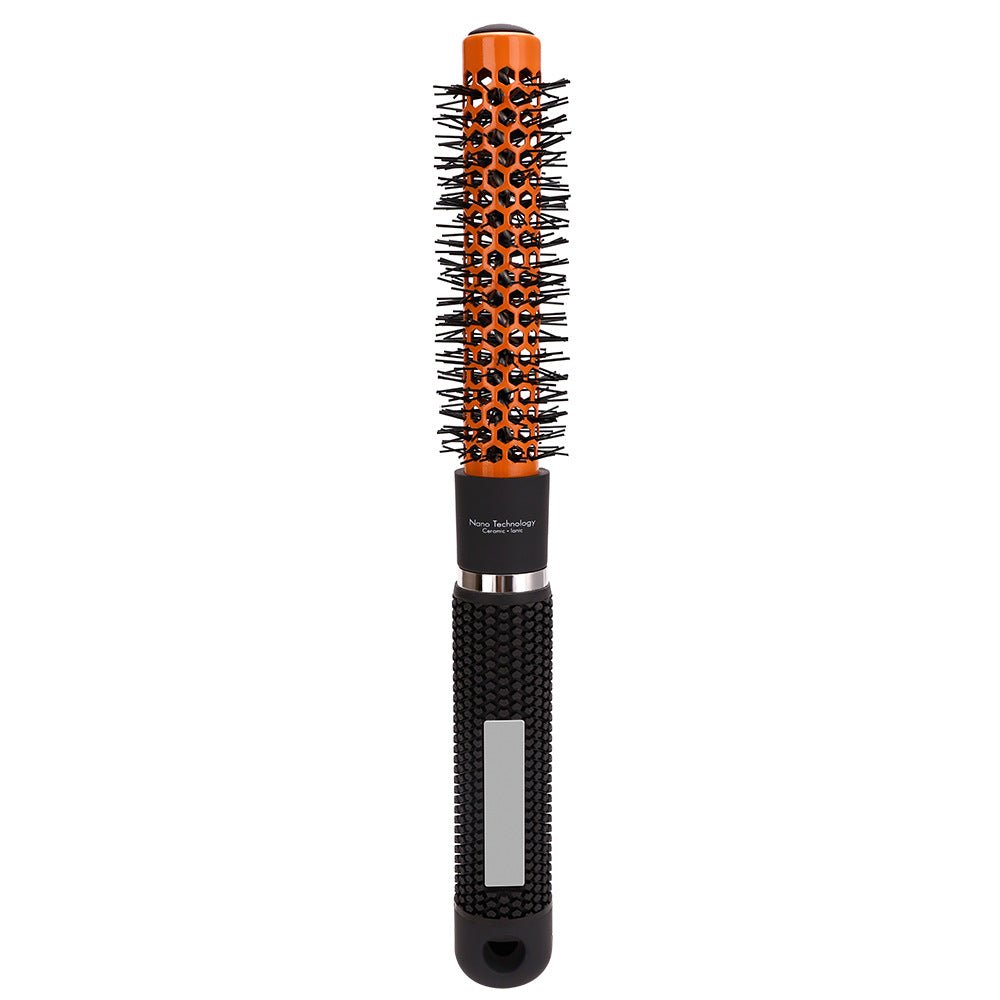 Round Aluminum Bristle Styling Brush - Reduce Frizz & Static, Effortless Styling, Enhanced Control - beautyhair.co.ukHair Brush