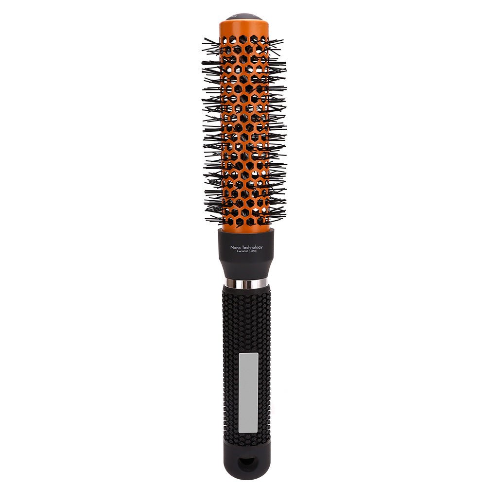 Round Aluminum Bristle Styling Brush - Reduce Frizz & Static, Effortless Styling, Enhanced Control - beautyhair.co.ukHair Brush