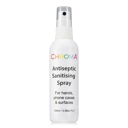 Antiseptic Sanitising Spray for Hand, phone case and Surface Cleanser 100ml - Beauty Hair Products LtdChroma Gel