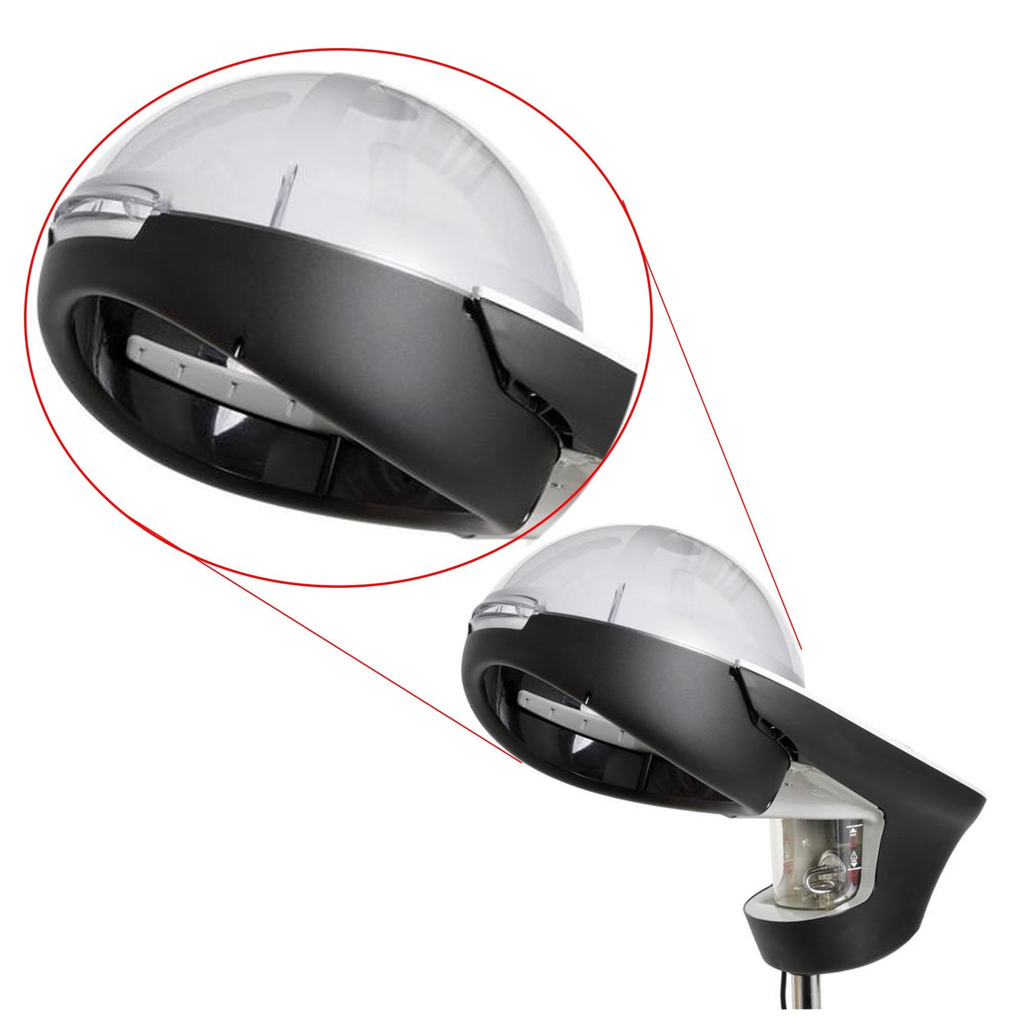 Aphrodite X-Steam Hood Replacement Visor - Beauty Hair Products LtdSteamer