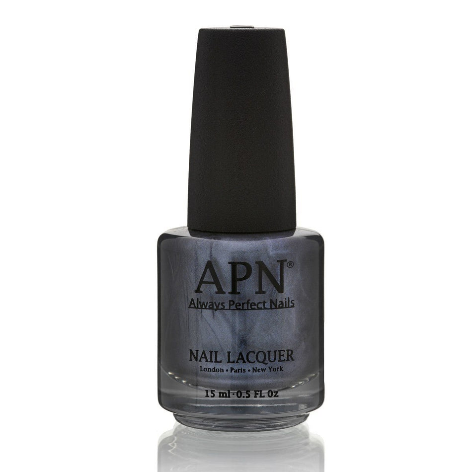 APN | Always Perfect Nails | Gun Metal Grey | Nail Polish No.22 - beautyhair.co.ukNail Polish