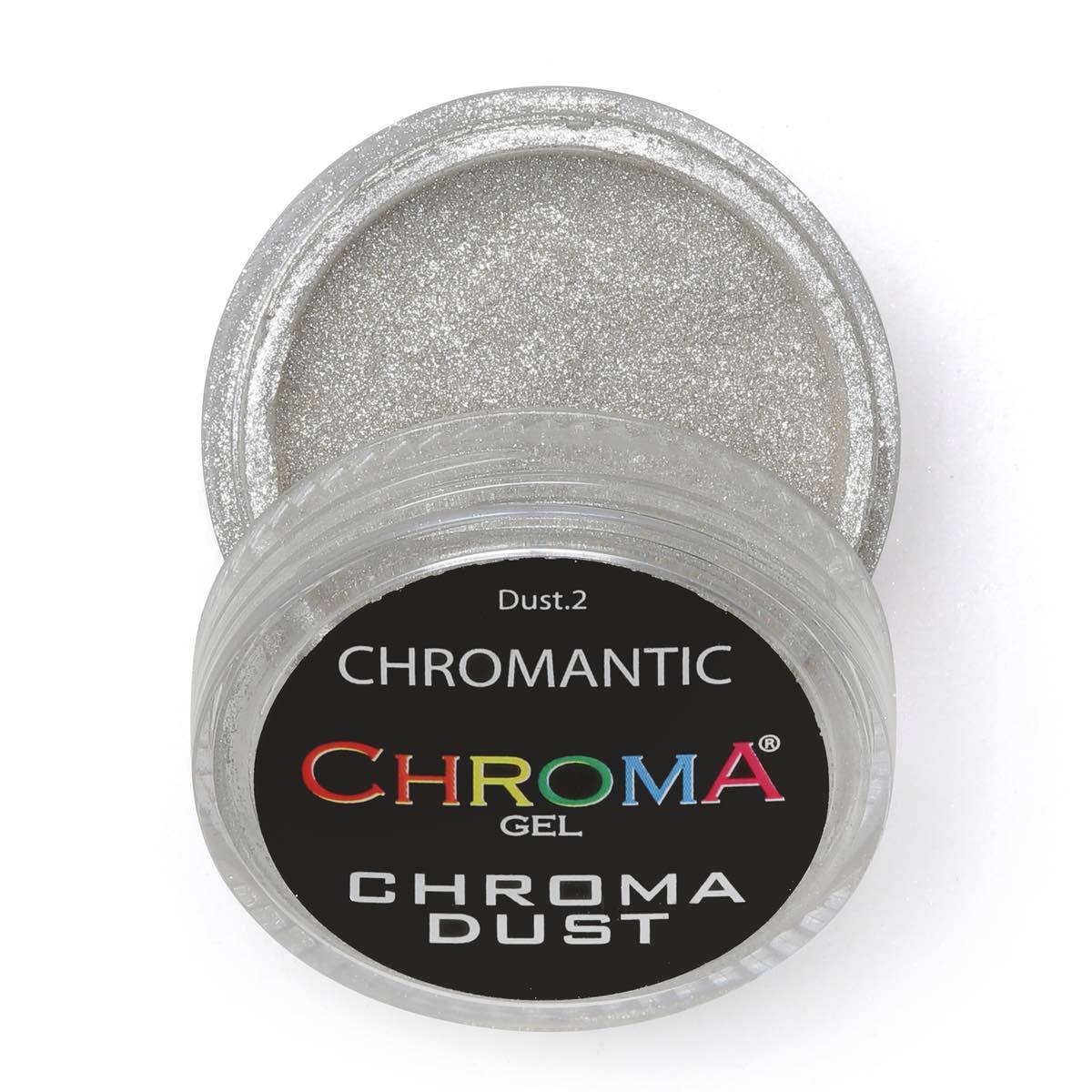Chroma Dust No.2 Chromantic Chrome Powder - Mirror Nails 2g - Beauty Hair Products Ltd