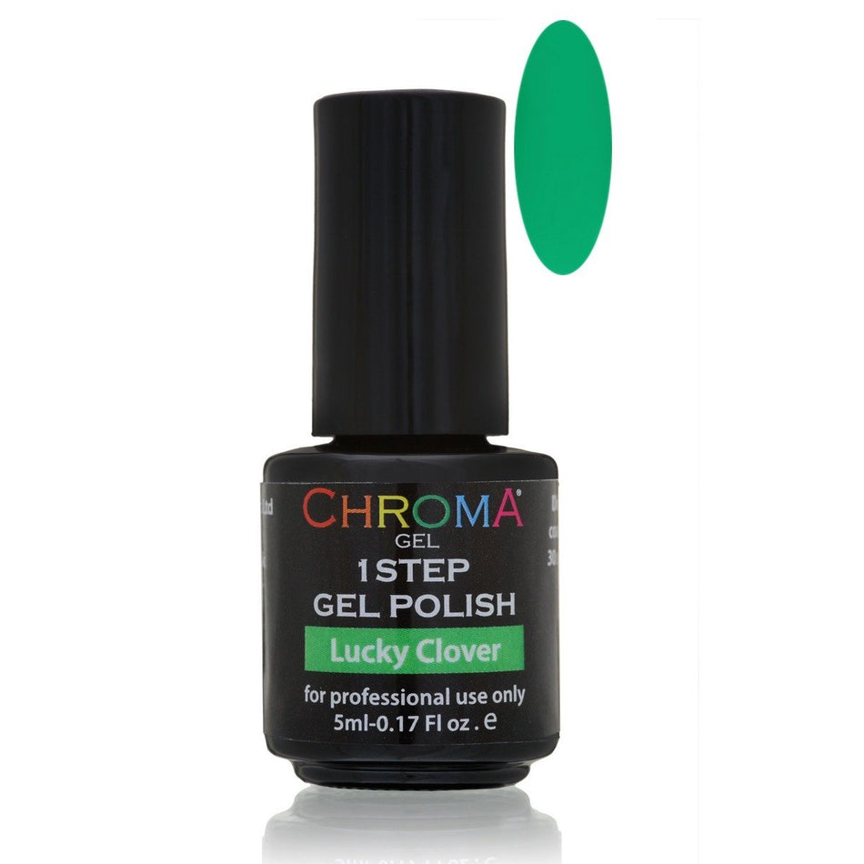 Chroma Gel 1 Step Gel Polish 5ml Lucky Clover No.54 - Beauty Hair Products LtdChroma Gel