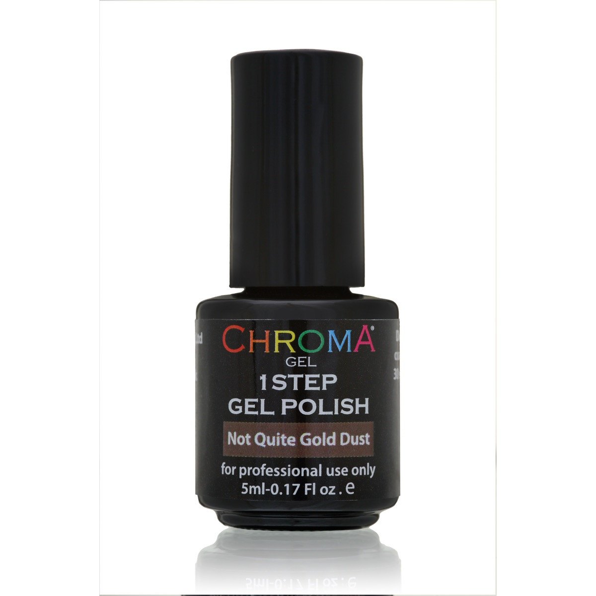 Chroma Gel 1 Step Gel Polish 5ml Not Quite Gold Dust No.62 - Beauty Hair Products LtdChroma Gel