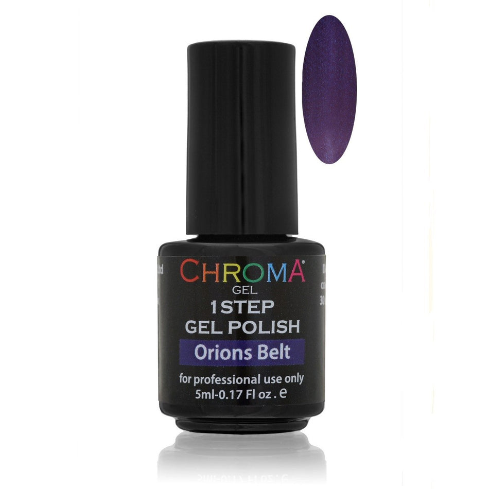 Chroma Gel 1 Step Gel Polish 5ml Orions Belt No.53 - Beauty Hair Products LtdChroma Gel