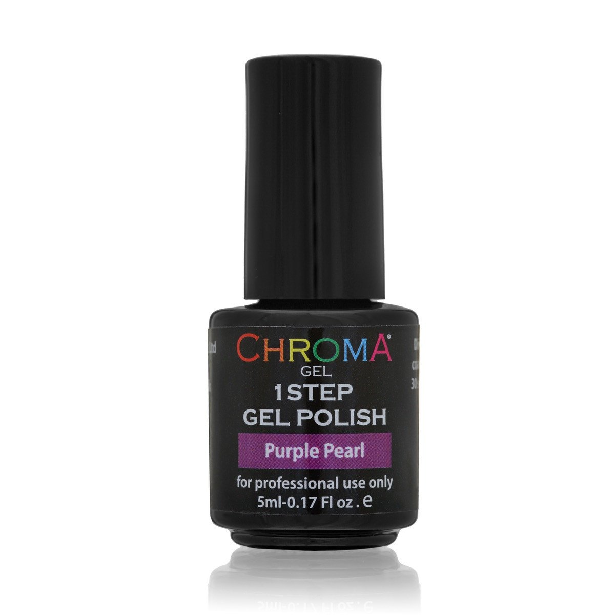 Chroma Gel 1 Step Gel Polish 5ml Purple Pearl No.63 - Beauty Hair Products LtdChroma Gel