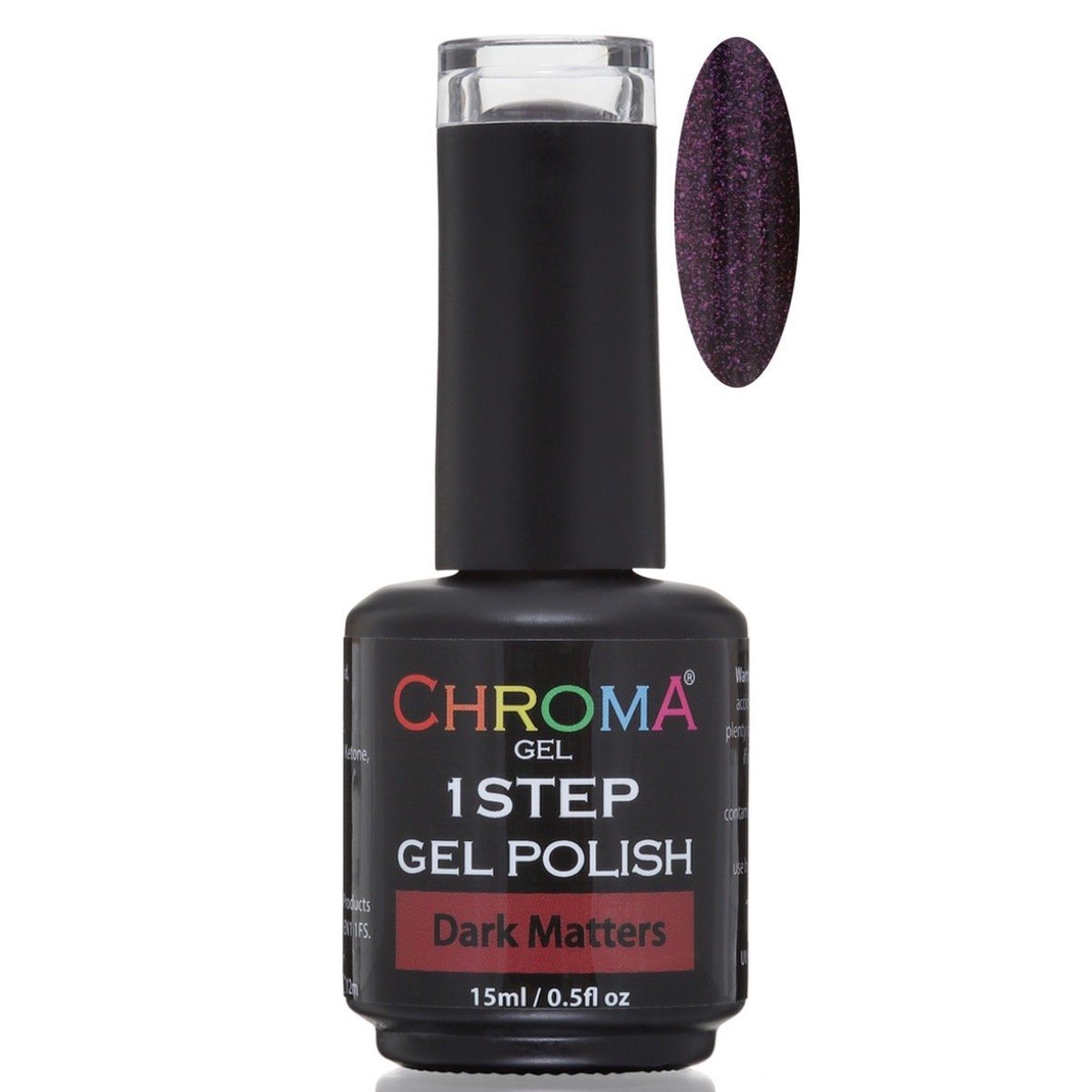 Chroma Gel 1 Step Gel Polish Dark Matters No.75 - Beauty Hair Products LtdChroma Gel
