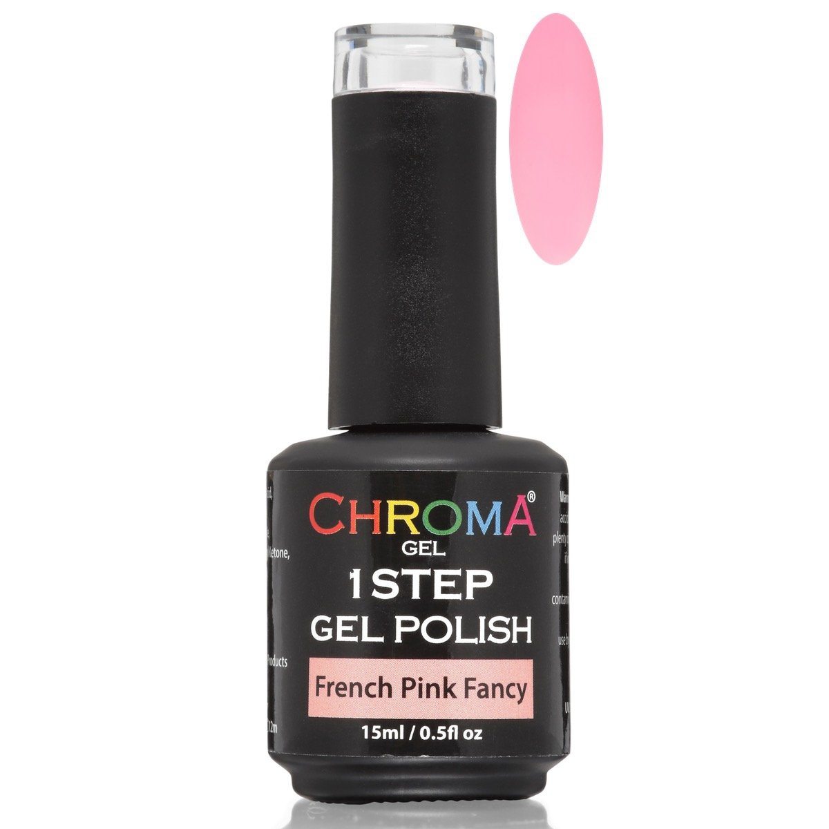 Chroma Gel 1 Step Gel Polish French Pink Fancy No.65 - Beauty Hair Products LtdChroma Gel
