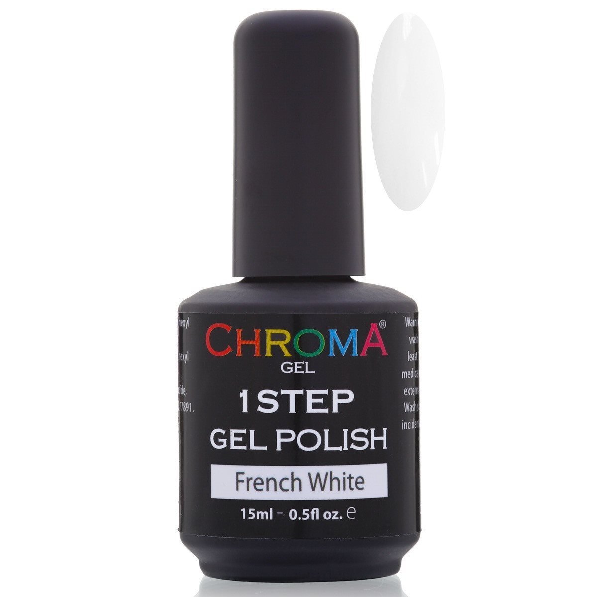 Chroma Gel 1-Step French White Gel Polish Gel
