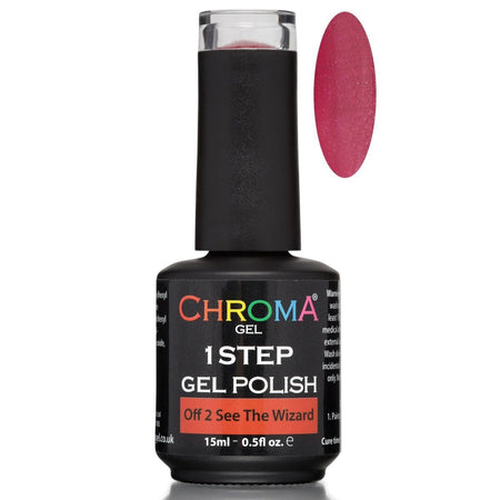 Chroma Gel 1 Step Gel Polish Off 2 See The Wiz No.13 - Beauty Hair Products LtdChroma Gel