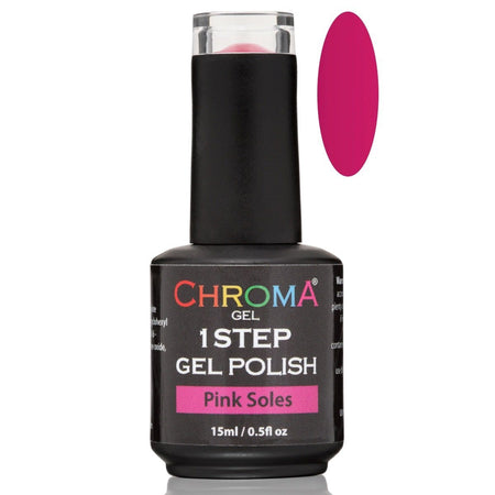 Chroma Gel 1 Step Gel Polish Pink Soles No.11 - Beauty Hair Products LtdChroma Gel
