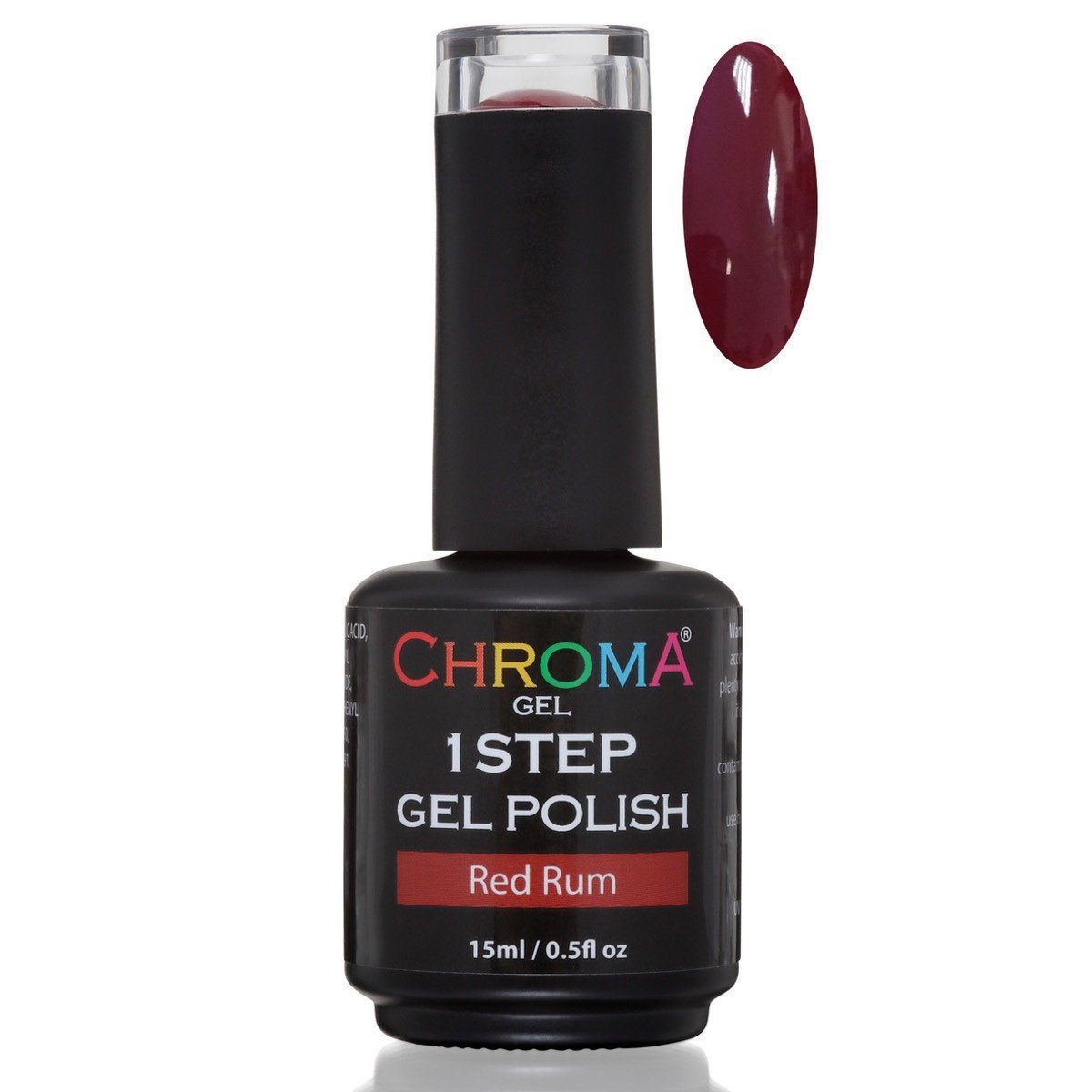 Chroma Gel 1 Step Gel Polish Red Rum No.31 - Beauty Hair Products LtdChroma Gel