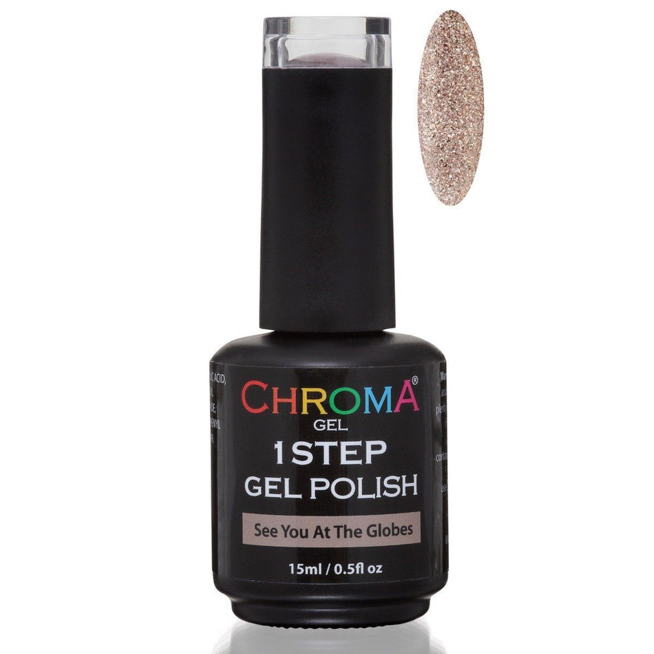 Chroma Gel 1 Step Gel Polish See You At The Globes No.35 - Beauty Hair Products LtdChroma Gel