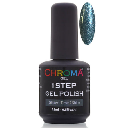 Chroma Gel 1-Step Gel Polish - Time 2 Shine No.17 - beautyhair.co.ukChroma Gel